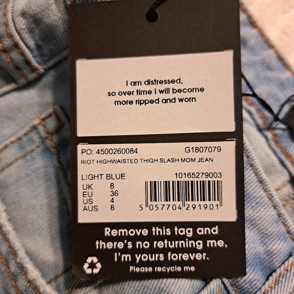 Missguided Riot Jeans - Picture 6 of 11